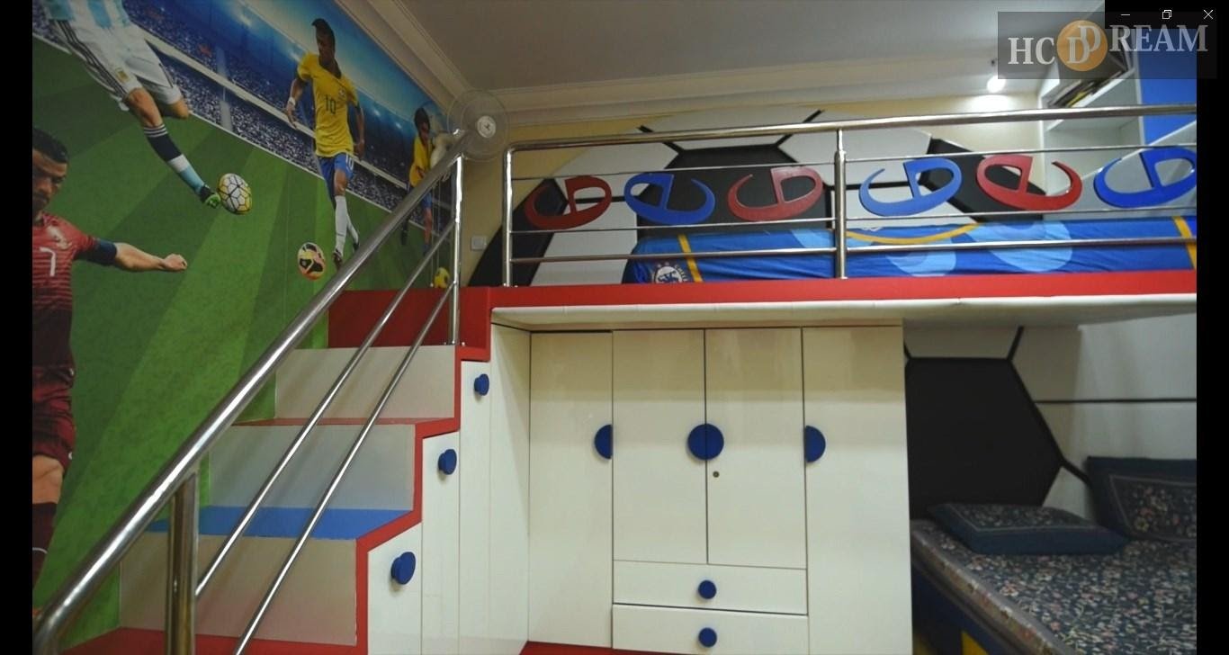 Football themed Kids Room Interior Designers in Bangalore